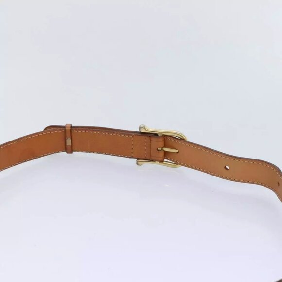 CELINE Macadam Canvas Shoulder Bag PVC Leather Brown Auth 89824 - Picture 9 of 16